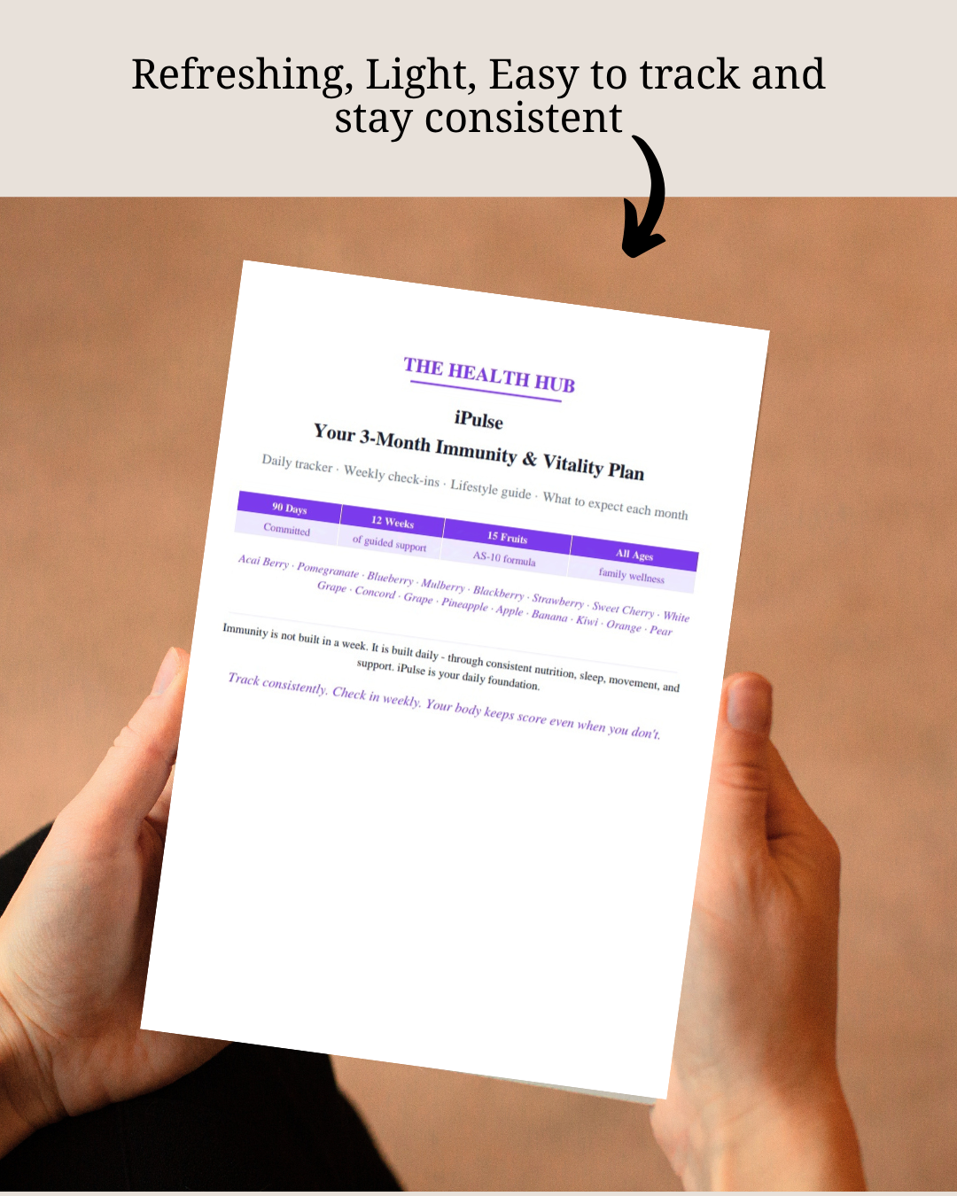iPulse 3-Month Immunity & Vitality Reset - Digital Planner