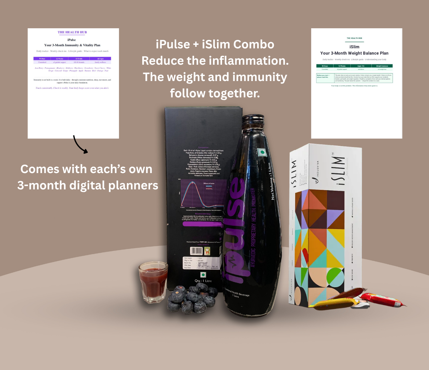 iPulse + iSlim Combo - Immunity Support & Healthy Weight Management