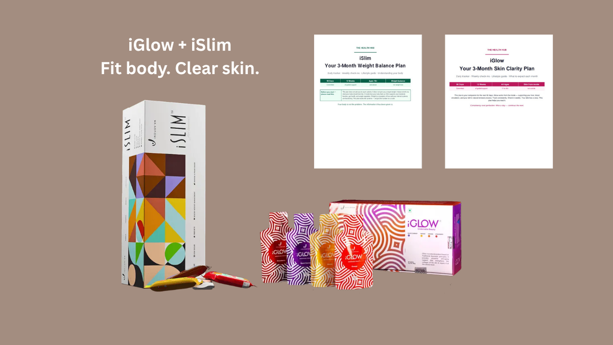 iGlow + iSlim Combo - Liver Detoxification, Skin Clarity & Healthy Weight