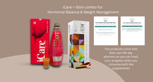 iCare + iSlim combo for Hormonal Balance & Weight Management