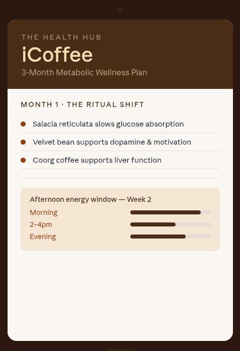 iCoffee 3-Month Metabolic Wellness Plan - Digital Planner